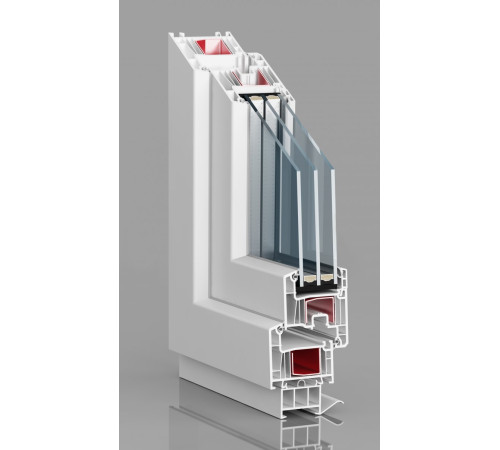 Металлопластиковые двери Epsilon Optima 800 x 2000 мм