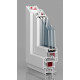 Металлопластиковые двери Epsilon Optima 800 x 2000 мм