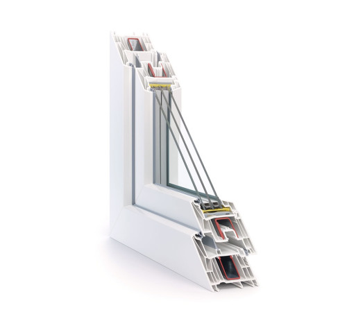 Металлопластиковые двери Rehau Synego 800 x 2000 мм