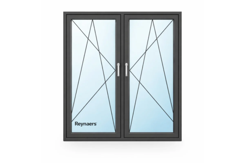 Алюмінієве вікно Reynaers CS 77 з теплоізоляцією поворотно-відкидне 1700*2200 мм