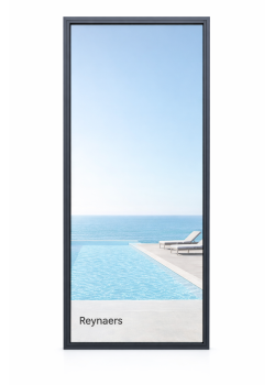 Алюминиевое окно Reynaers CS 77 с теплоизоляцией глухое 2200*2700 мм