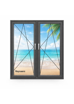 Алюминиевое окно Reynaers MasterLine 8 HI+ с повышеной теплоизоляцией поворотно-откидное 1700*2200 мм