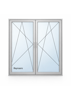 Алюминиевое окно Reynaers CS 77 с повышеной теплоизоляцией поворотно-откидное 1500*1700 мм