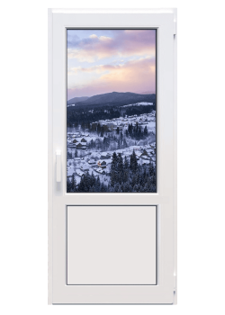 Металлопластиковые двери VEKA Proline поворотно-откидное 900 x 2100 мм