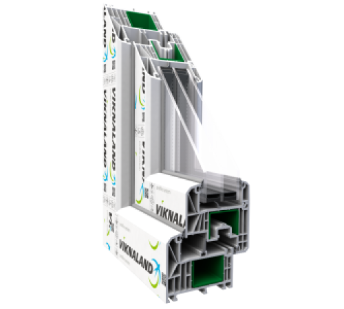 Металопластикові двері Viknaland 85Pro 800 x 2000 мм