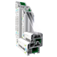 Металопластикові двері Viknaland 85Pro 800 x 2000 мм