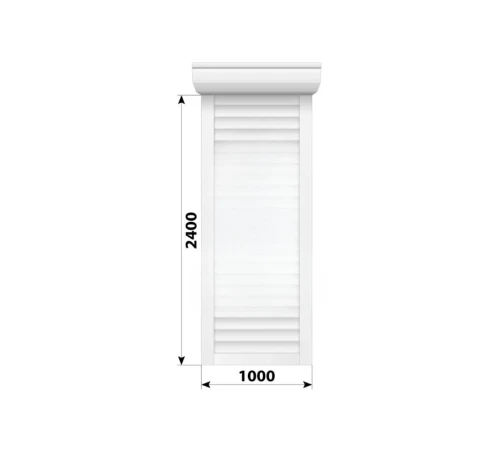 Захисні Захисні алюмінієві ролети Comfort Line 1000-2400 мм P55