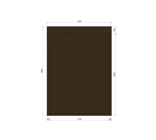 Захисні Захисні алюмінієві ролети Comfort Line 1300-1800 мм P55