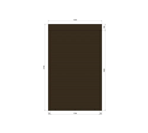Захисні Захисні алюмінієві ролети Comfort Line 1300-2100 мм P55