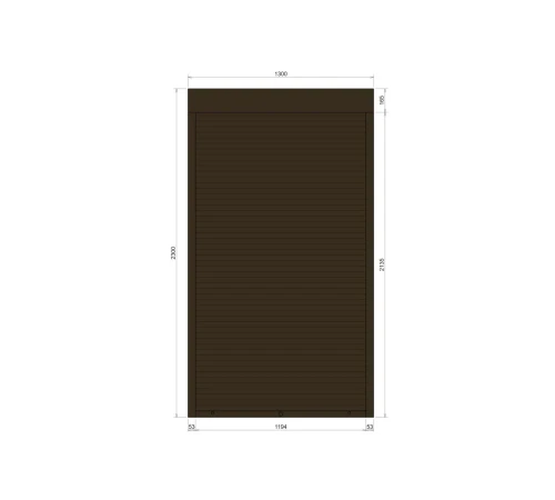 Захисні Захисні алюмінієві ролети Comfort Line 1300-2300 мм P55