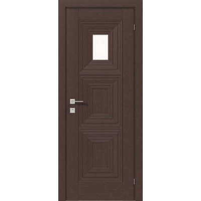 Міжкімнатні Двері Berita 1 скло Rodos ПВХ плівка-6