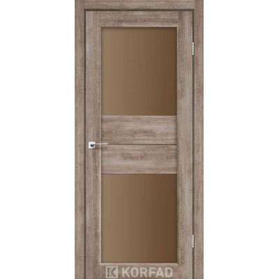 Двери PM-08 сатин бронза Korfad-7