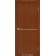 Межкомнатные Двери Plato Line PTL-03 орех роял (декор с алюминия цвета никель) Darumi Ламинатин-3-thumb