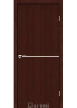 Двери Plato Line PTL-03 венге панга (декор с алюминия цвета никель) Darumi