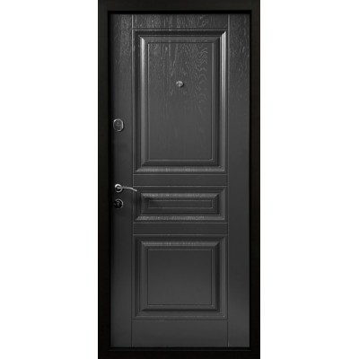 Вхідні Двері ПУ-198 Сіра текстура Міністерство Дверей-1