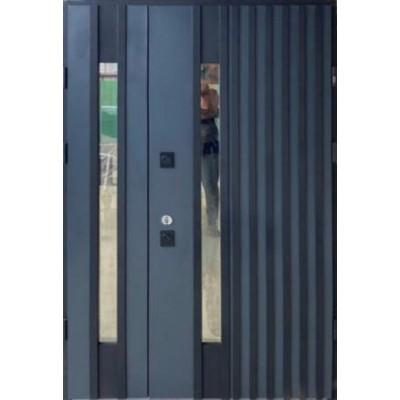 Вхідні Двері Rio-S Loft антрацит/белый 1200 Страж-0