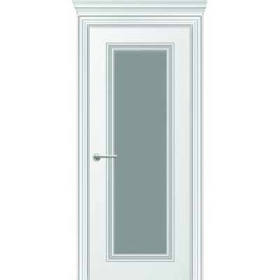 Межкомнатные Двери Севилья ПО белая DVERIPRO Краска-0