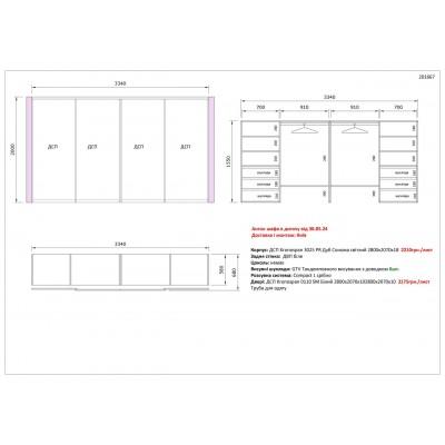 Вариант Шкафа распашного №27 30.05.2024-1