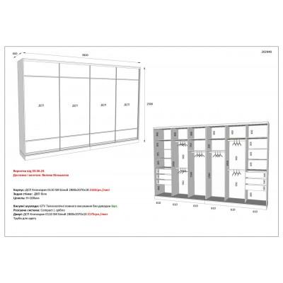 Вариант Шкафа распашного №28 03.06.2024-1