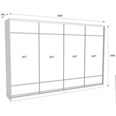 Вариант Шкафа распашного №28 03.06.2024-0