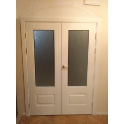 Міжкімнатні Двері 4 ПГ ясень білий емаль Terminus Шпон