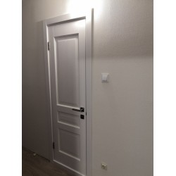 Міжкімнатні Двері 102 ПГ ясень білий емаль "Terminus" Шпон