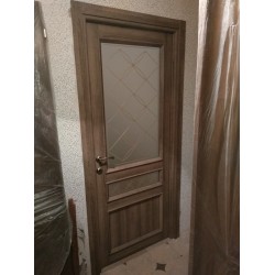 Міжкімнатні Двері CL-05 сатин білий Korfad ПВХ плівка