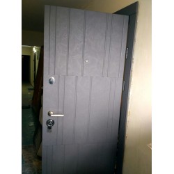 Входные Двери Премиум Арт бетон графит-бетон крем Qdoors