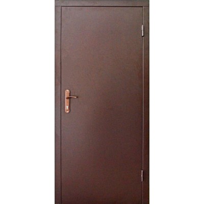 Вхідні Двері Технічна 2 листа металу "Redfort"-0
