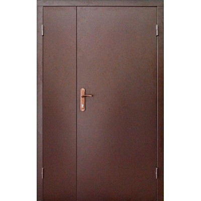 Вхідні Двері Технічна 2 листа металу 1200 "Redfort"-0