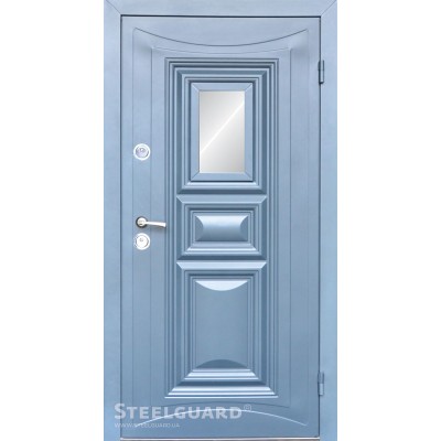 Входные Двери Termoskin Light Glass 2 цвета Steelguard-1