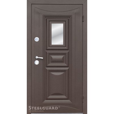 Вхідні Двері Termoskin Light Glass 2 кольори Steelguard-0