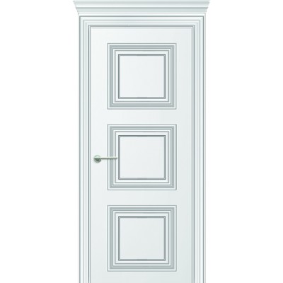 Міжкімнатні Двері Толедо ПГ біла DVERIPRO Фарба-0