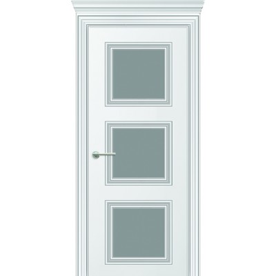 Міжкімнатні Двері Толедо ПО біла DVERIPRO Фарба-0