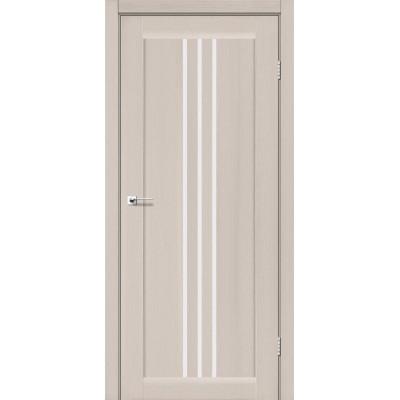 Межкомнатные Межкомнатная дверь в сборе с коробкой и фурнитурой Verona дуб латте сатин Leador ПВХ плёнка-0