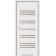 Міжкімнатні Двері Versal білий текстурний сатин бронза Darumi Ламінатин-3-thumb