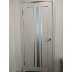 Межкомнатные Двери FL-03 сатин белый Korfad ПВХ плёнка