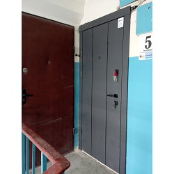 Входные Двери Премиум Вертикаль-АК 2 цвета "Qdoors"