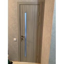 Межкомнатные Двери Line Glass 01 KFD Ламинатин