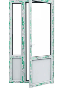 Металлопластиковые балконные двери Steko IDEAL2000 поворотно-откидное 1300 x 2000 мм