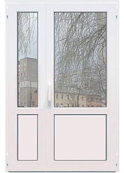 Металопластикові вхідні двері Steko IDEAL2000 1300 x 2000 мм