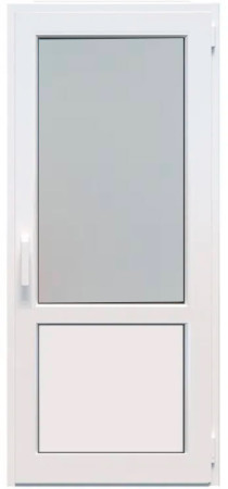 Металлопластиковые балконные двери VEKA Proline поворотно-откидное 900 x 2000 мм