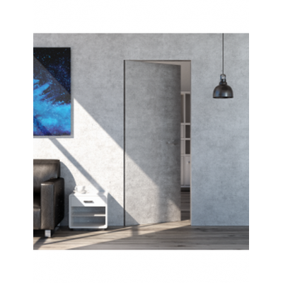 Міжкімнатні Двері ВАНД + алюмінієвий короб CXL Подільські Двері Під фарбування-0