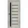 Межкомнатные Двери Portalino Doors PL-ECO-01 с черным стеклом Ламинатин-14-thumb