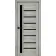 Межкомнатные Двери Portalino Doors PL-ECO-01 с черным стеклом Ламинатин-14-thumb