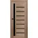 Межкомнатные Двери Portalino Doors PL-ECO-01 с черным стеклом Ламинатин-14-thumb
