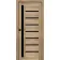 Межкомнатные Двери Portalino Doors PL-ECO-01 с черным стеклом Ламинатин-14-thumb