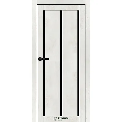 Межкомнатные Двери SD-PVC-128 BLK Syndicate ПВХ плёнка-2