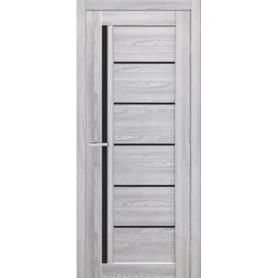 Міжкімнатні Двері Europe Doors Англія PVC Чорне скло ПВХ плівка-2