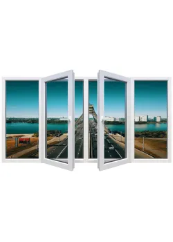 Лоджия REHAU EURO 70 2900 x 1500 мм